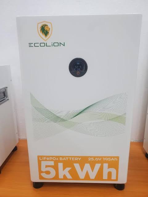 Eco Lion 5kWh 24V Lithium Battery